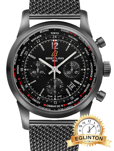 Breitling transocean unitime sale pilot limited edition