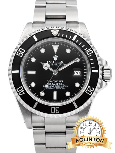 Rolex Sea Dweller 4000 16600 Swiss Only A Series Full Set Green