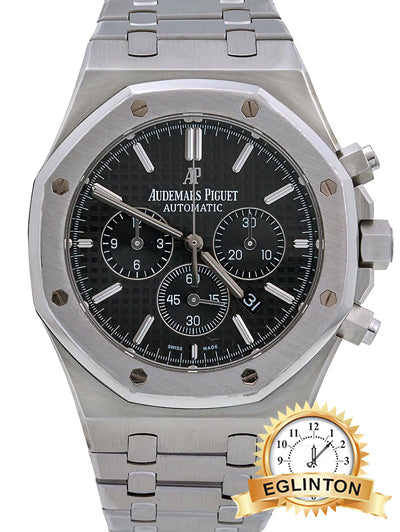 Audemars Piguet Royal Oak Chronograph 41MM Stainless Steel Black Dial