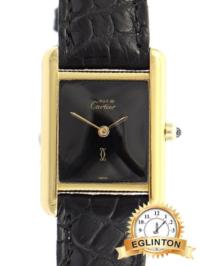 Cartier tank gold outlet plated