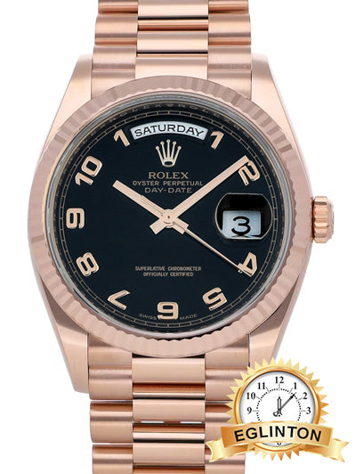 Rolex day date on sale president black dial