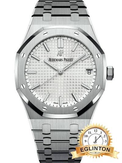 Audemars Piguet Royal Oak 41mm Silver White Dial Stainless Steel