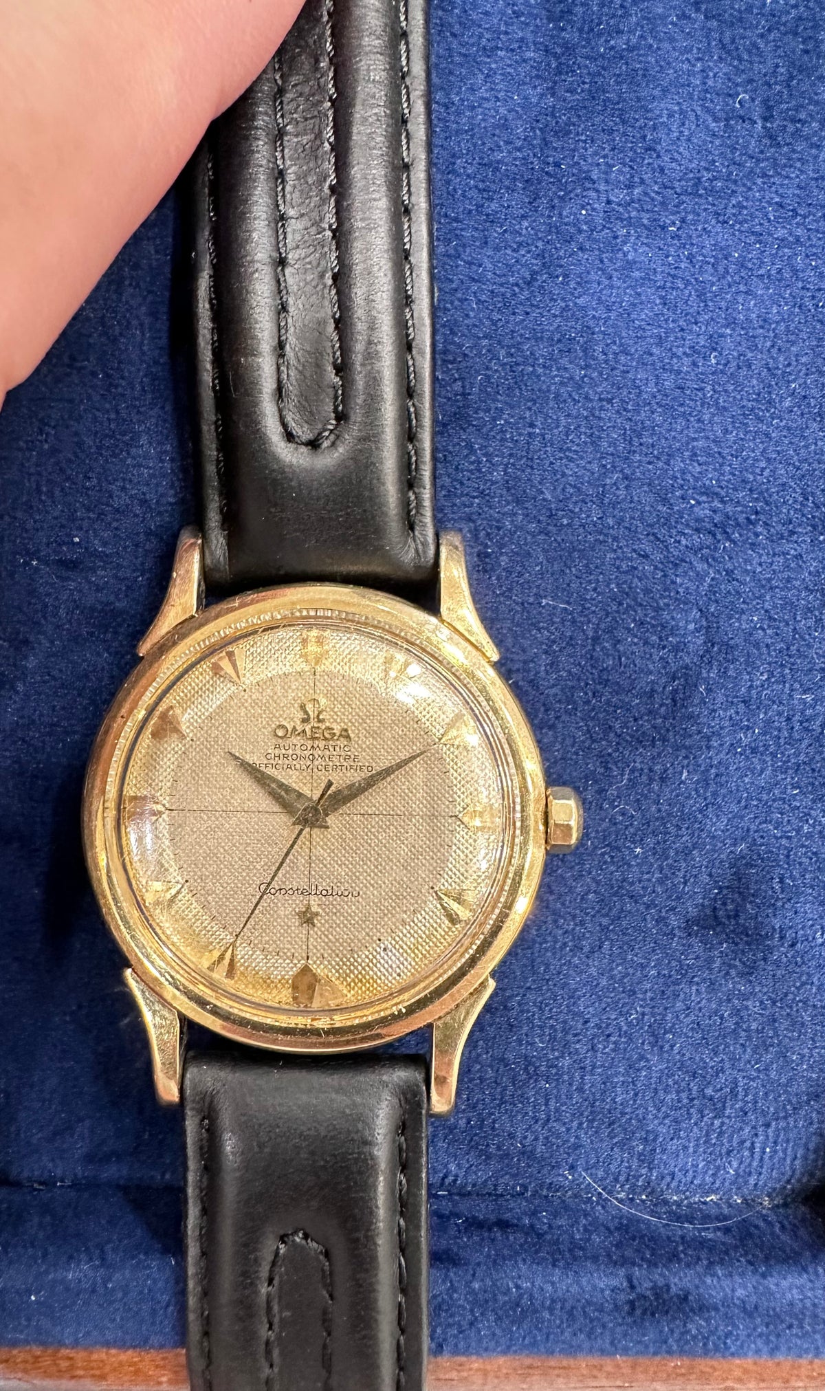 Omega Vintage Constellation 40's Ref-2782/2799 14k Yellow Gold - Johny Watches