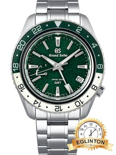 Grand Seiko Green Sport SBGE295 Spring Drive GMT Triple Time-zone "2024"