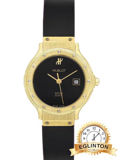 Hublot MDM Geneve watch 18K Yellow Gold w/Date Ref.13913 - Johny Watches