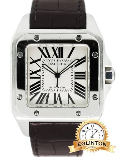 Cartier 2656 Santos 100 Size Large - Johny Watches