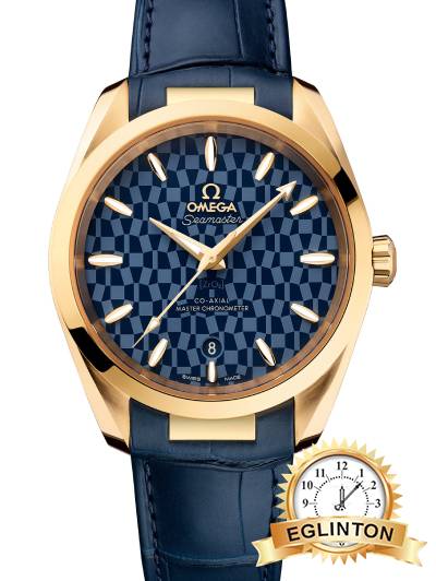 Omega Seamaster Aqua Terra 2024 150M Blue Dial 18k Yellow Gold 41 mm  522.53.41.21.03.001