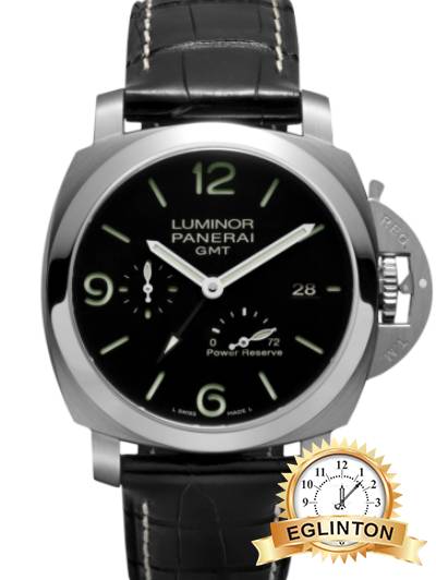 Panerai - PAM00321 Luminor 1950 3 Days GMT Power Reserve Automatic Acciacio 44mm - Johny Watches